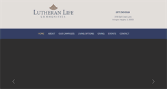 Desktop Screenshot of lutheranlifecommunities.org